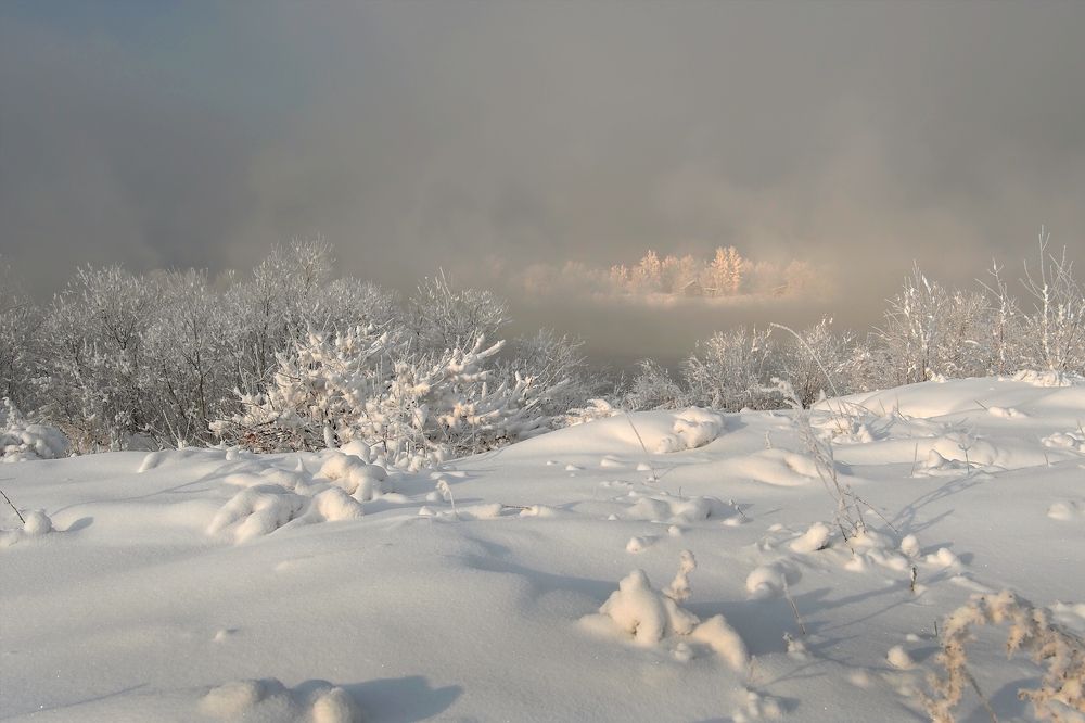 Холодно на острове