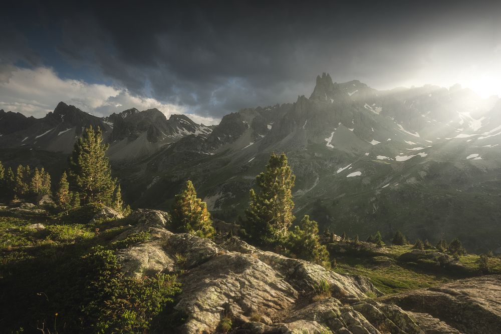 Лучи солнца