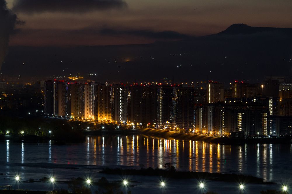 Белые росы. Красноярск