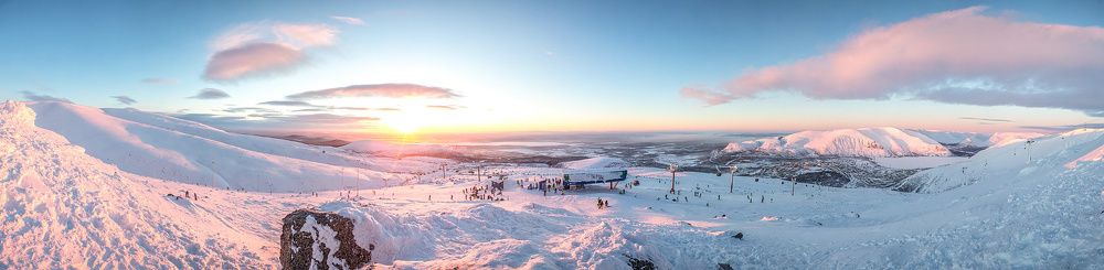 Рассвет над Хибинами