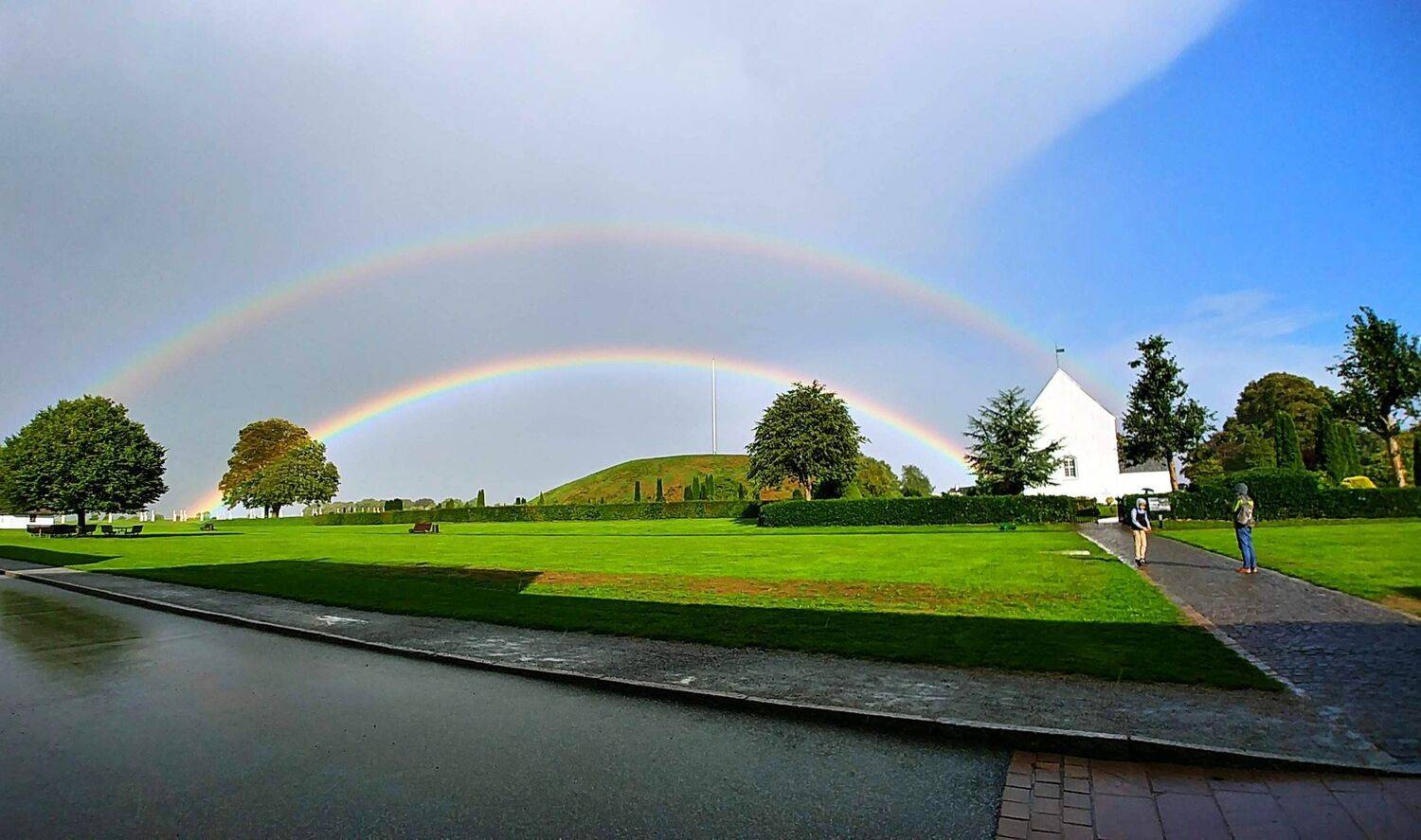 Double rainbow, Denmark