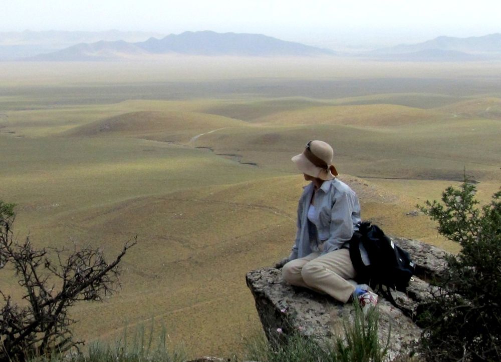 На привале. Горы Северный  Нуратау, Узбекистан