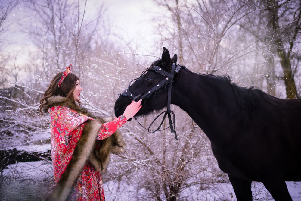 Прогулка с лошадью