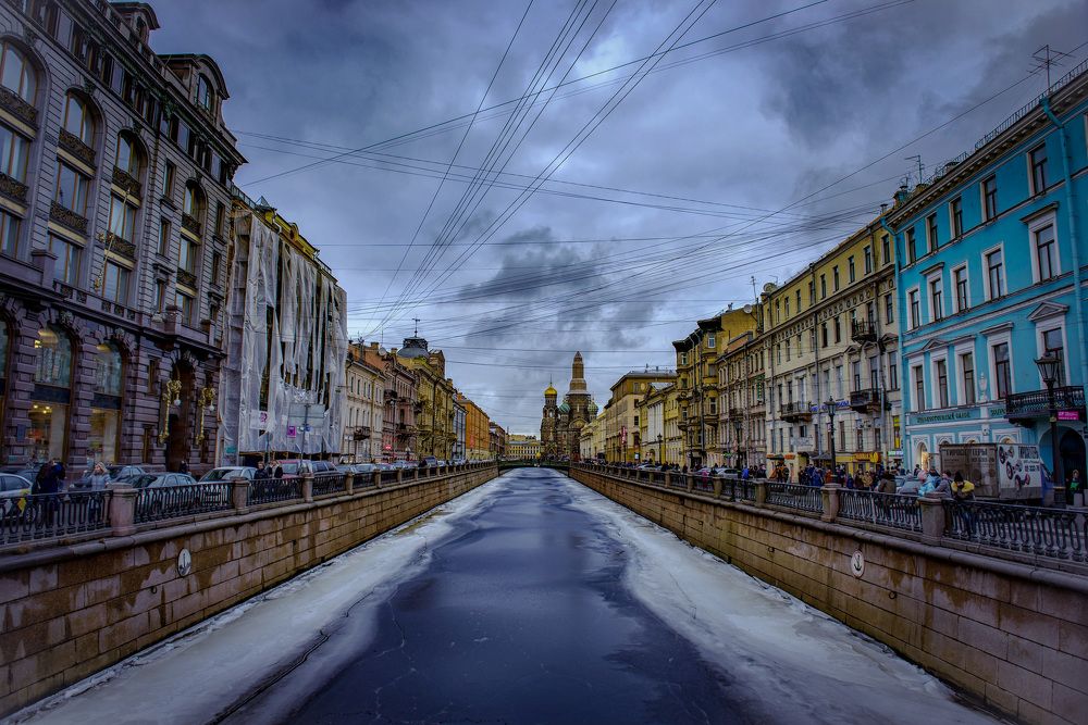 Winter in Saint-Petersburg