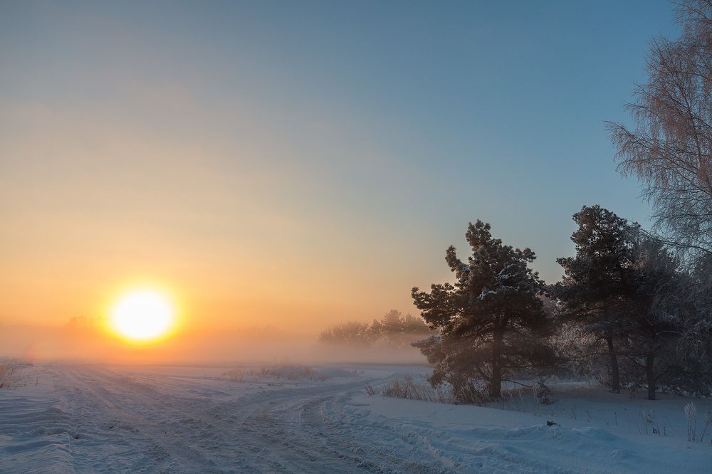 Морозное утро