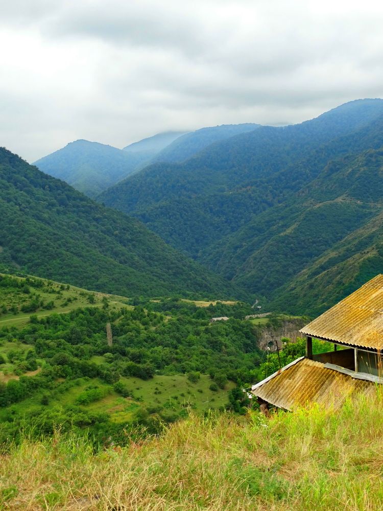 Lori, canyon. Armenia