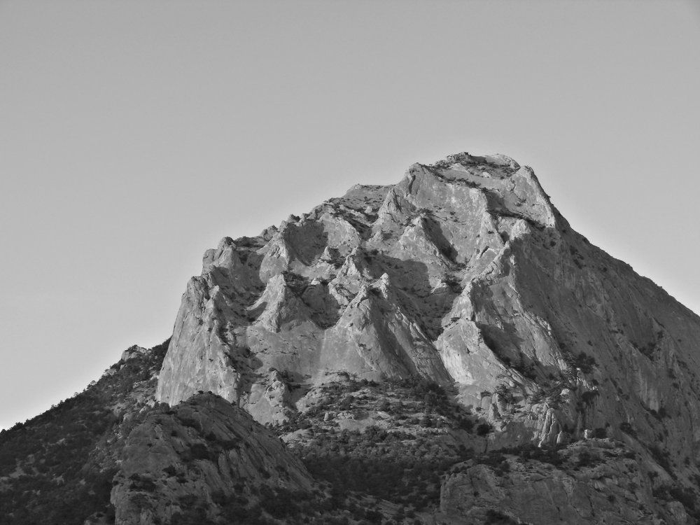 Гора Сокол (Куш-Кая). поселок Новый Свет. Республика Крым