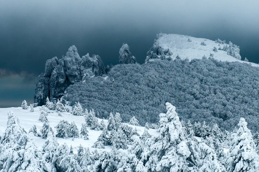 Заснеженный Ай-Петри