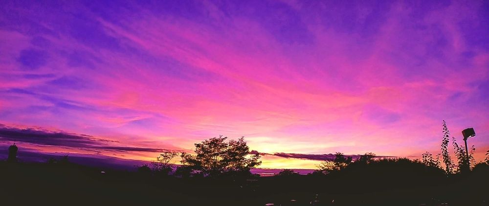 Sunset in Avila, Spain