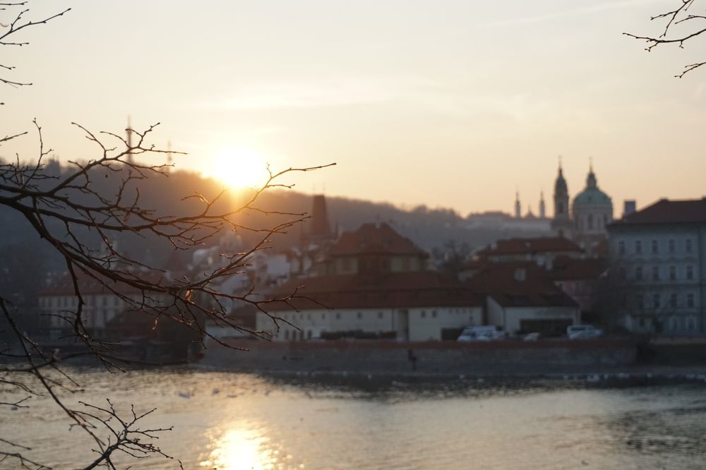 Sunset in Prague