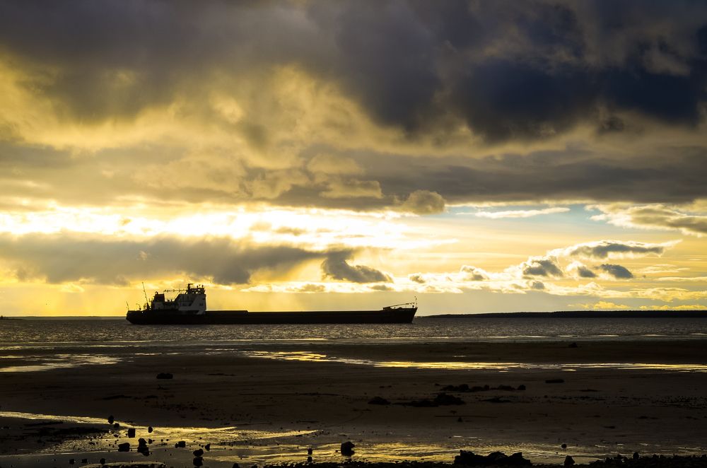 На Рыбинском "море"