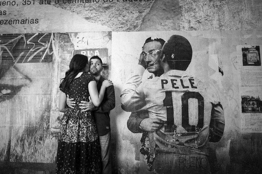 Pelé and Couple