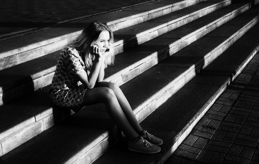 The setting sun of early autumn