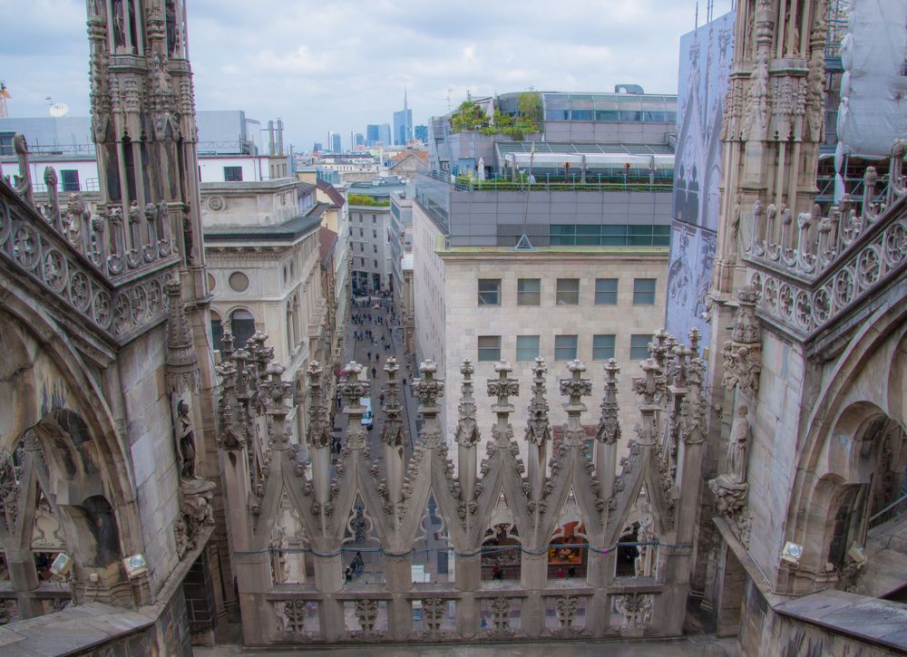 Поэзия камня на крыше Дуомо