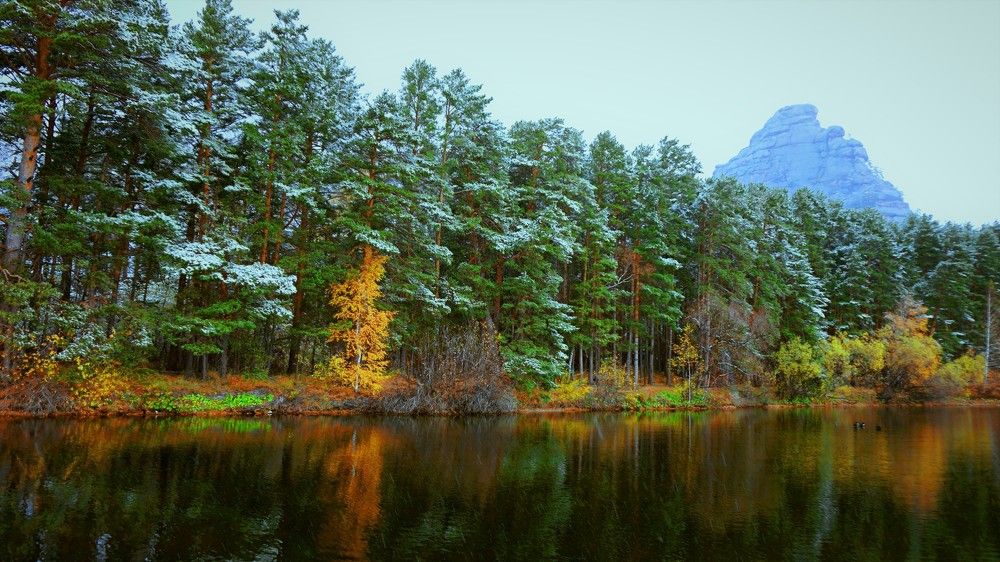 Боровое.  Осень