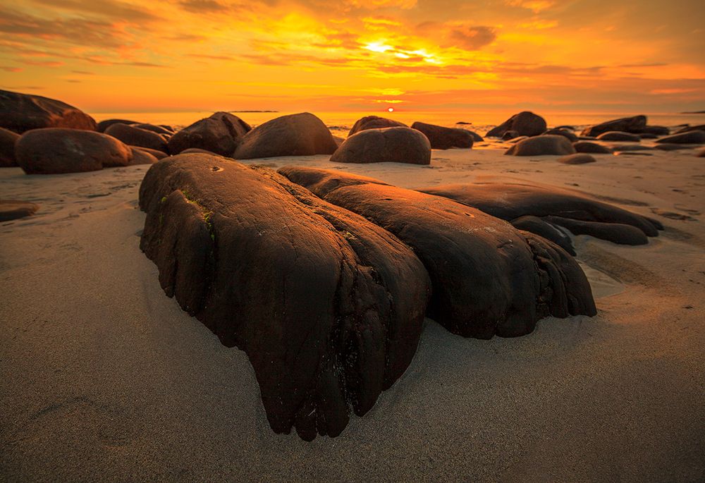 Красный закат