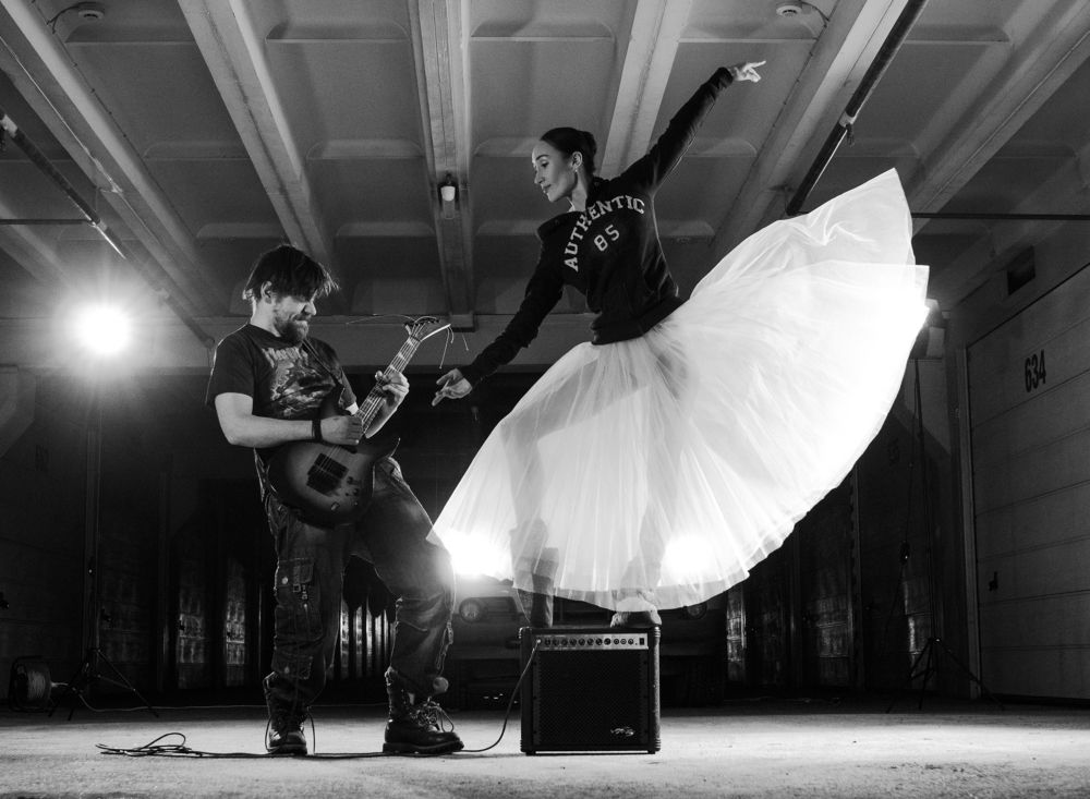 Рокер + балерина