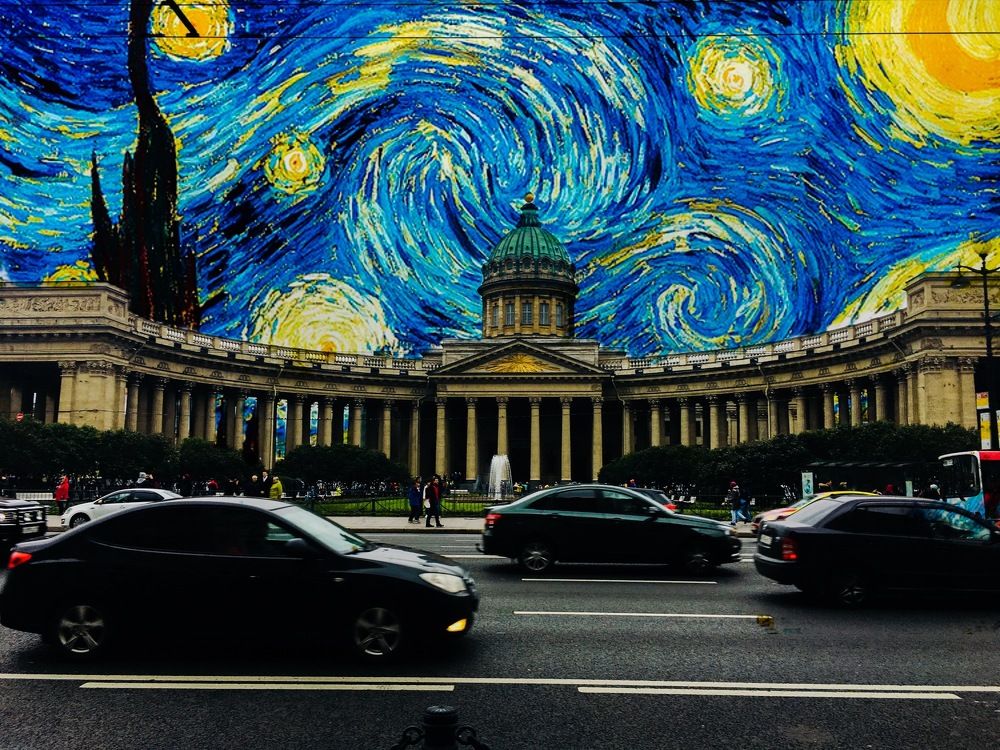 Звездное небо над Северной столицей