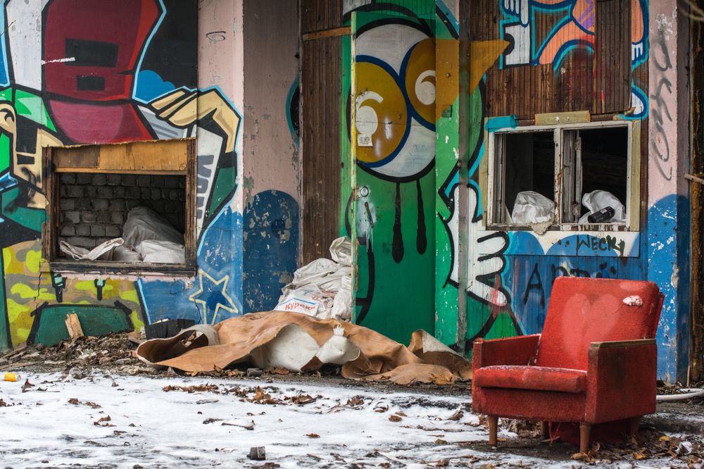 Яркий развал культуры