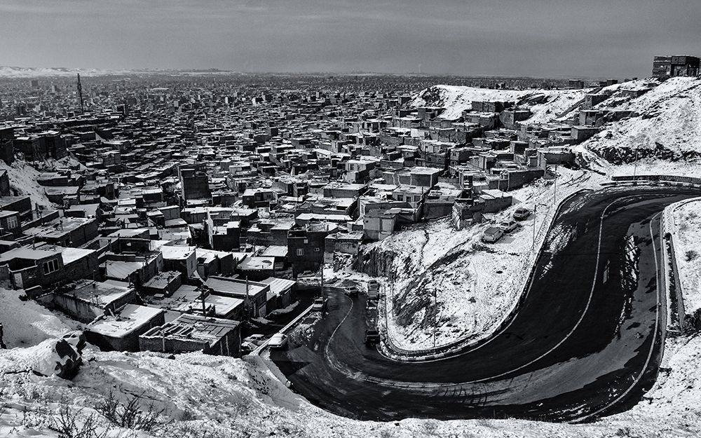 Tabriz after snow