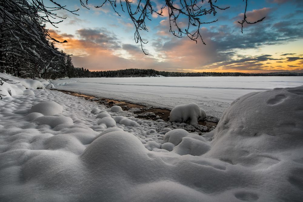Зимнее утро.