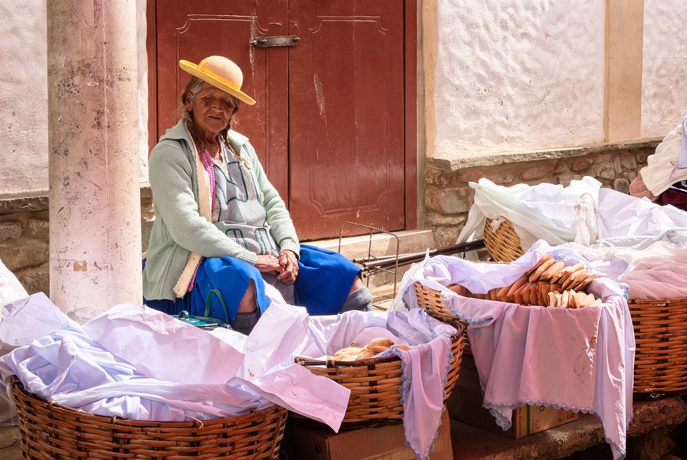 Tarijeña Saleswoman