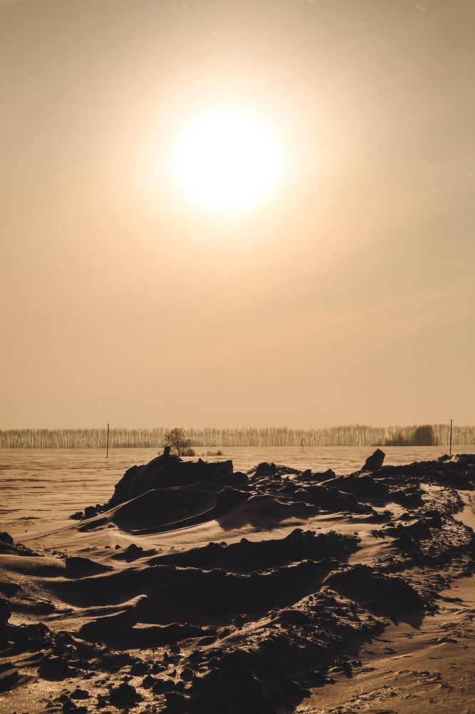 Снежная пустыня