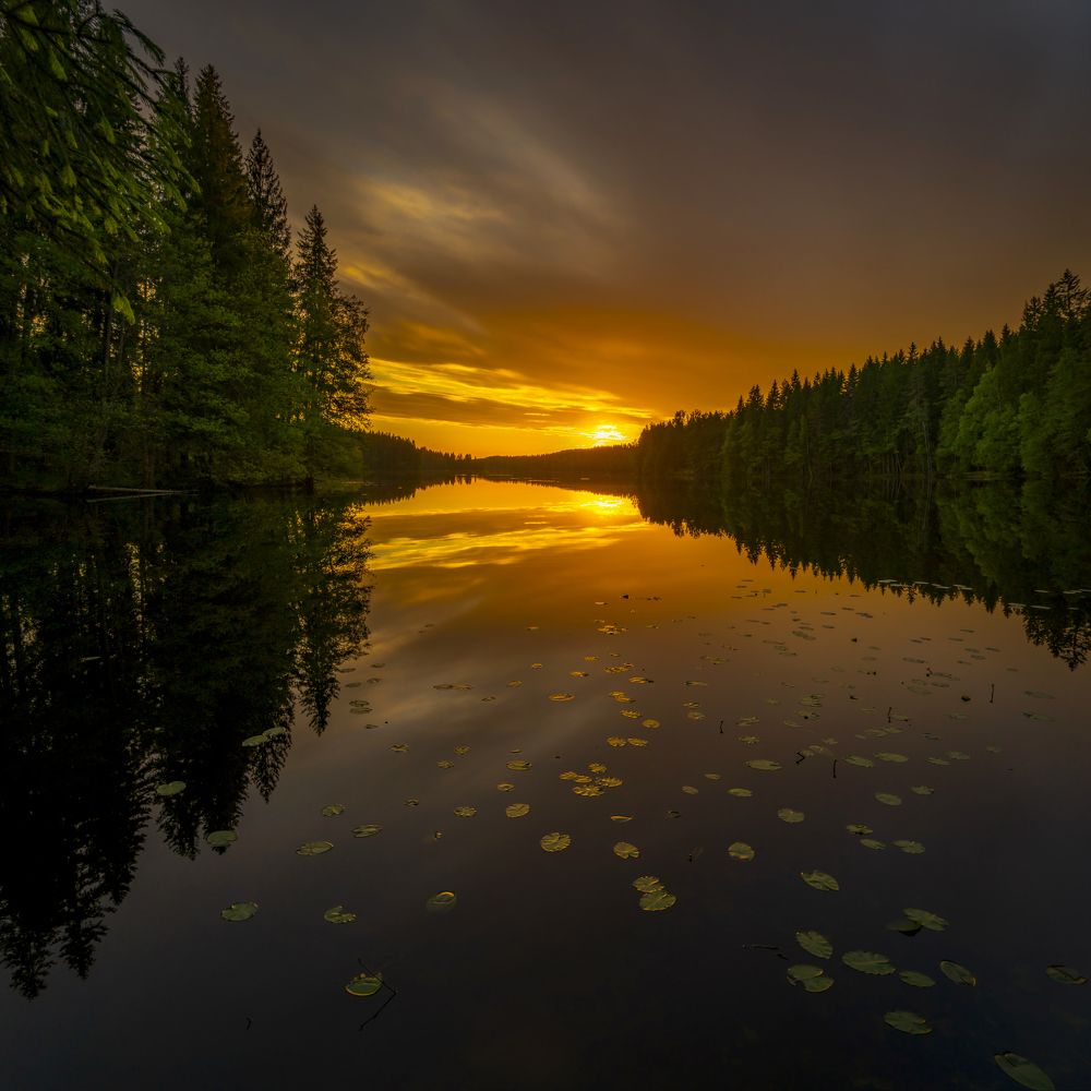 Закаты карельских озер (20)