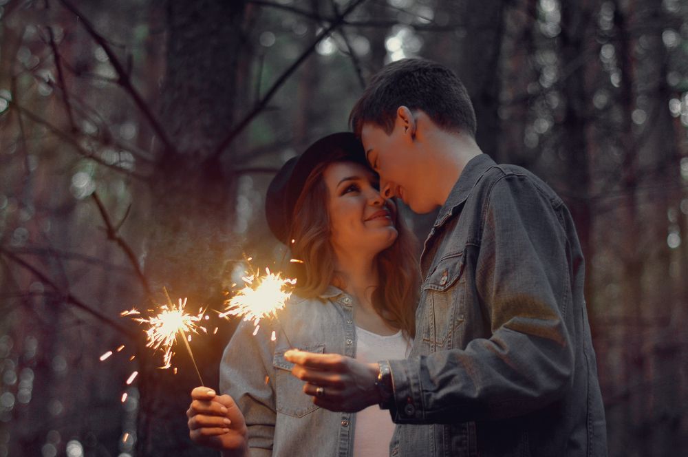 Вечер в лесу