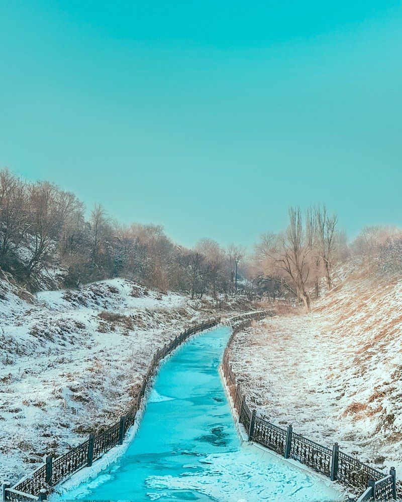 Ледяная река