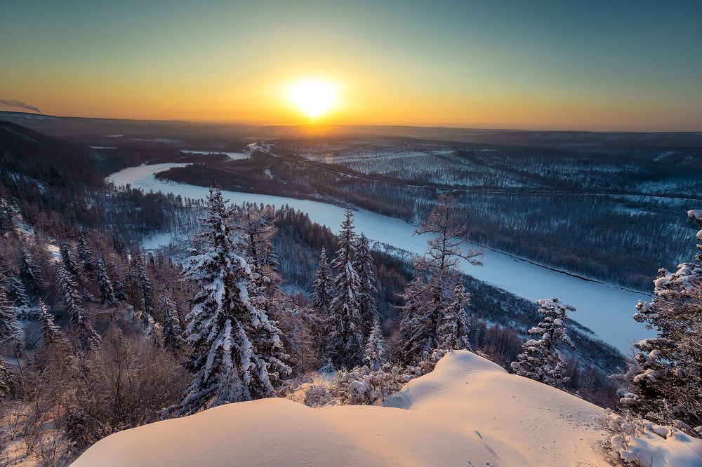 Низкое солнце крещенских морозов