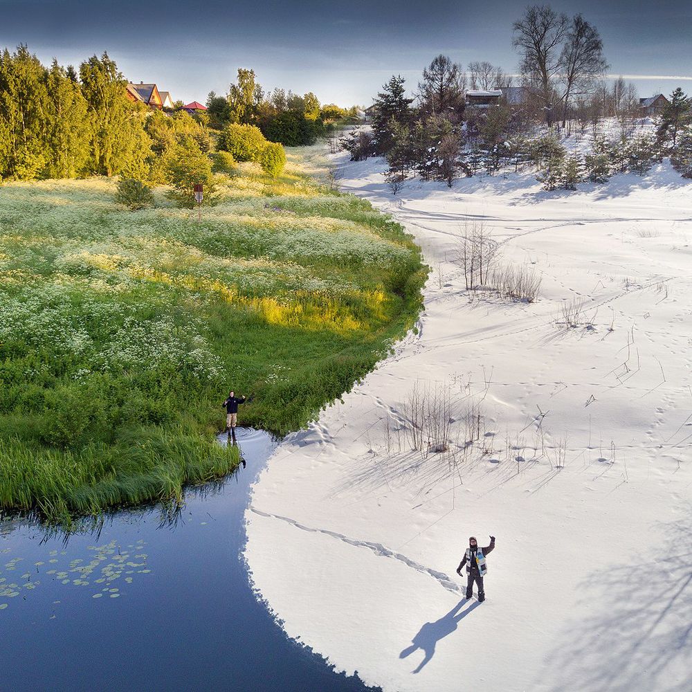 Автопортрет "Времена года"