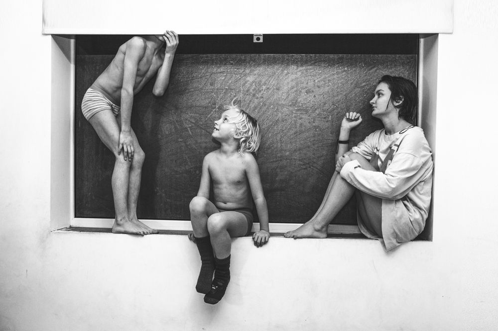 Perfect family portrait...not!