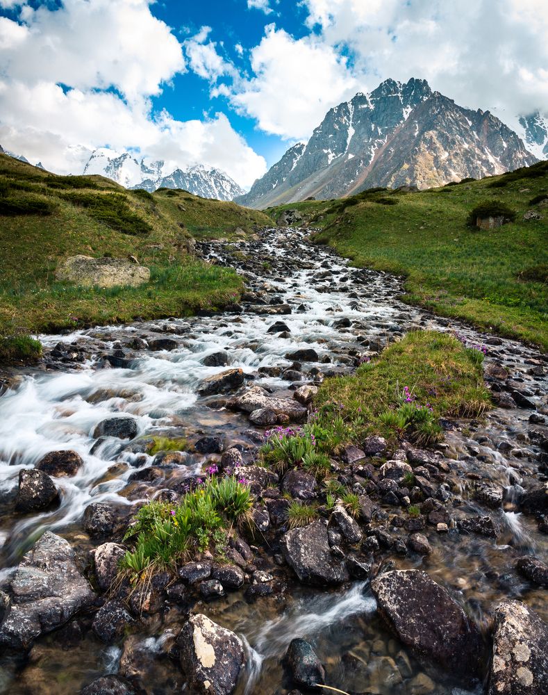 В ущелье р. Левый Талгар