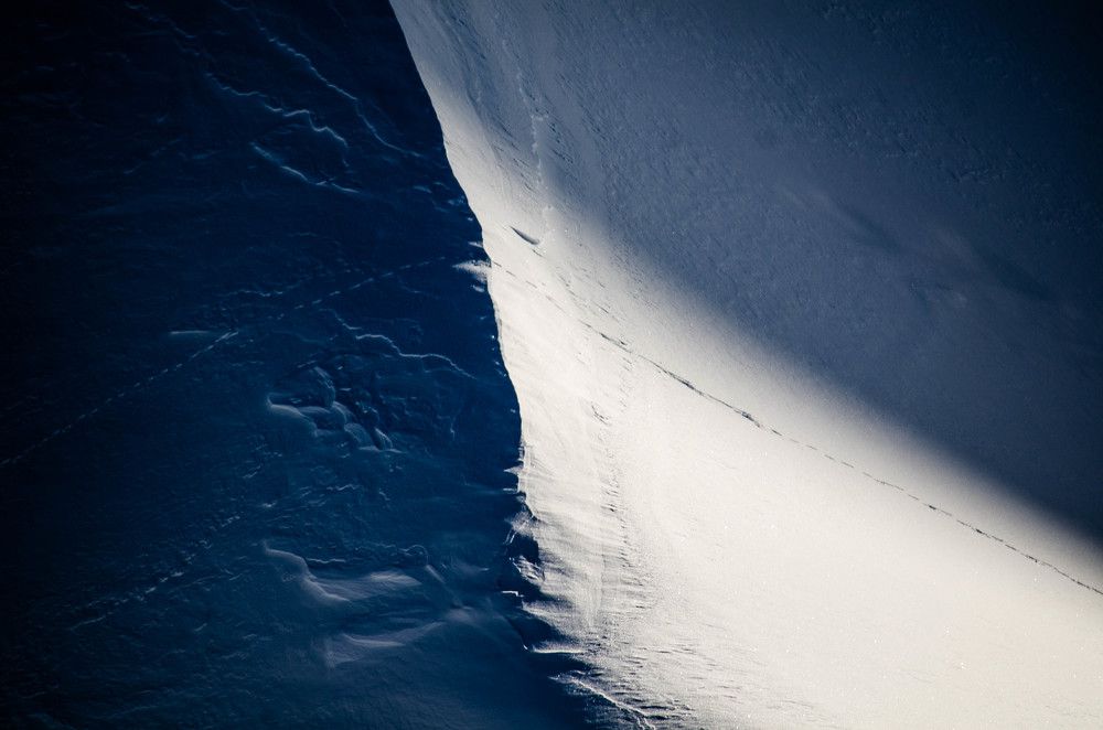 Зимние барханы.