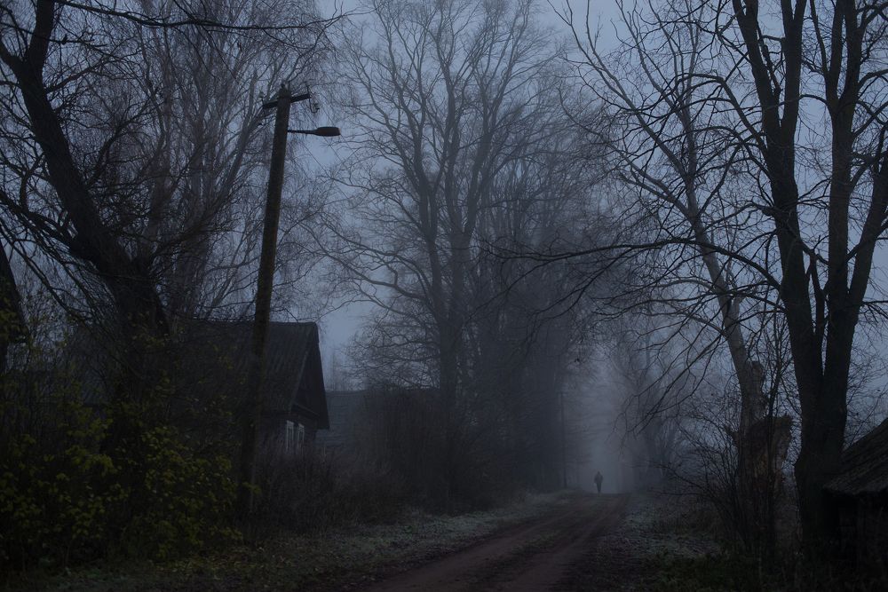 В тумане утреннем