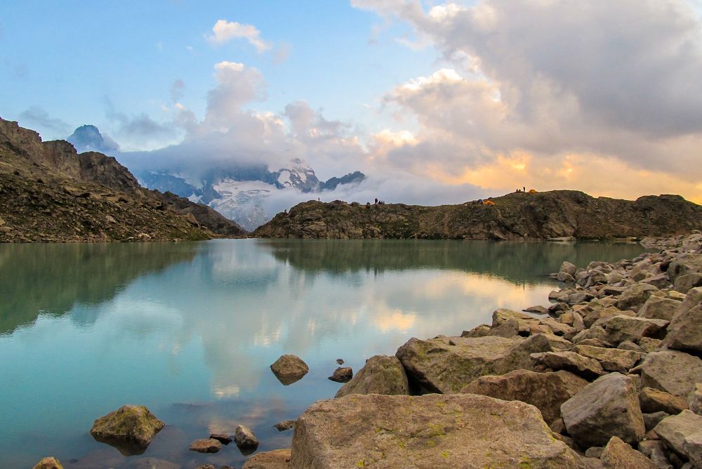 Высокогорное озеро