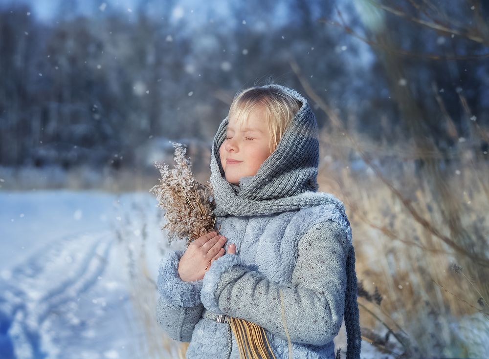 Под лучами солнышка