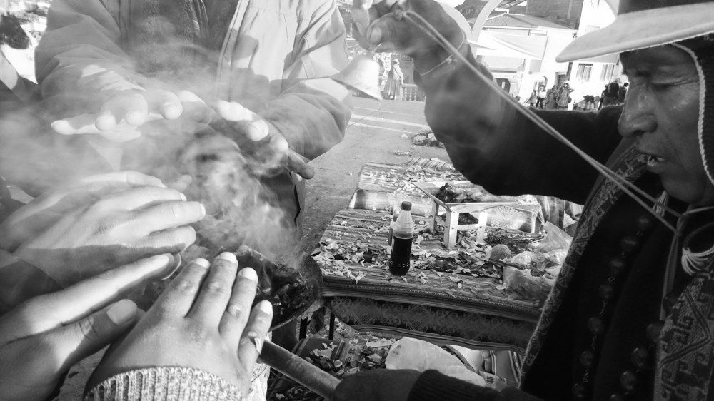 Bolivian traditions...