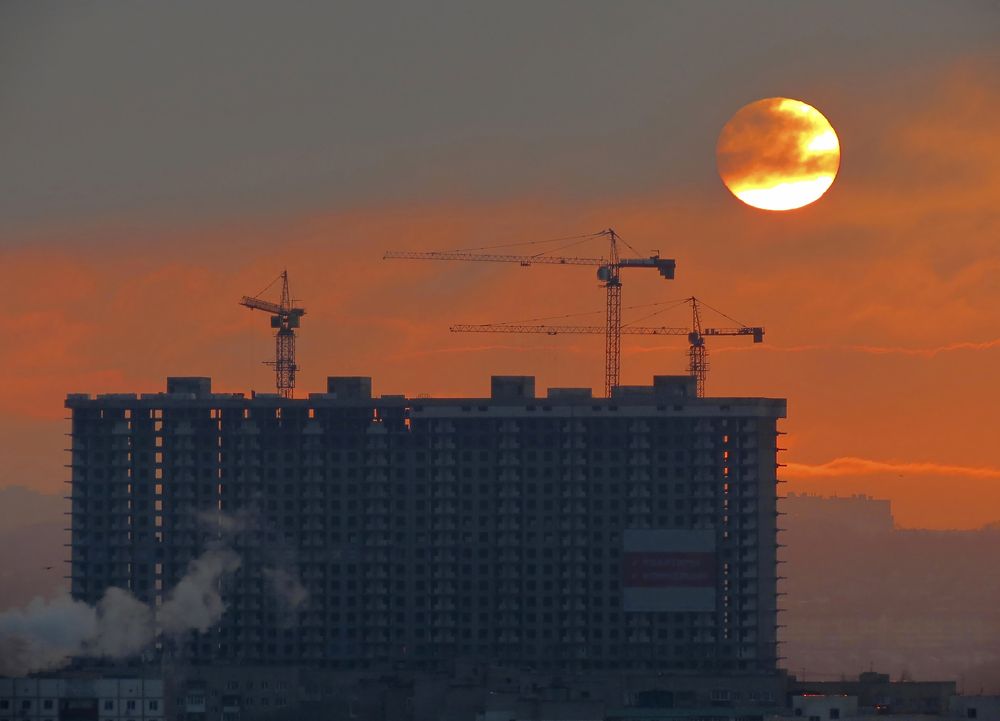 Городской закат