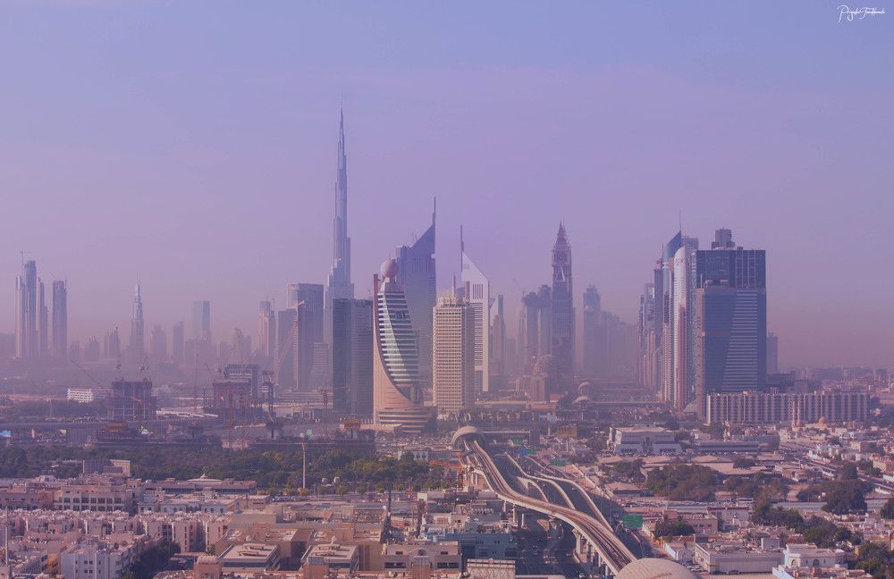 Dubai most beautiful cityscape in the world !!