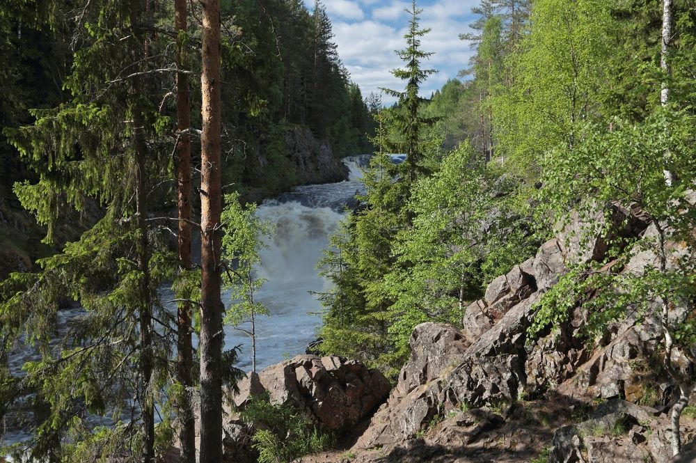 Водопад Кивач