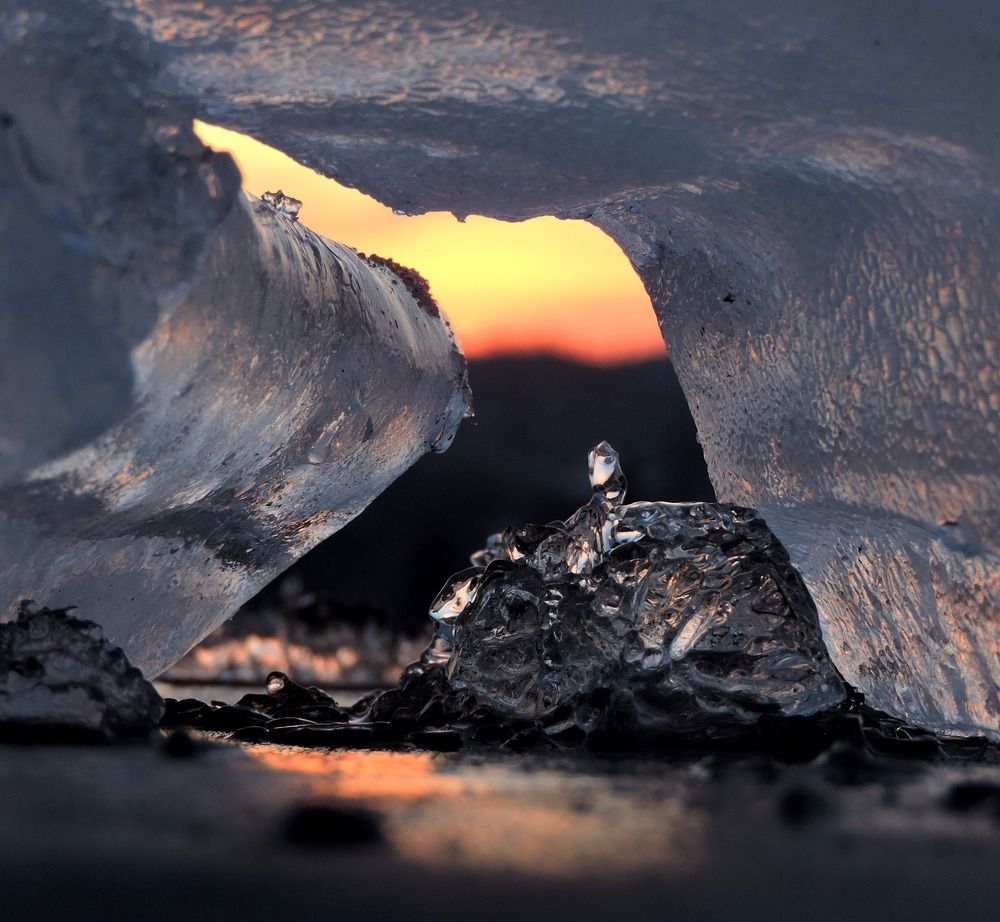 В мире льдинок