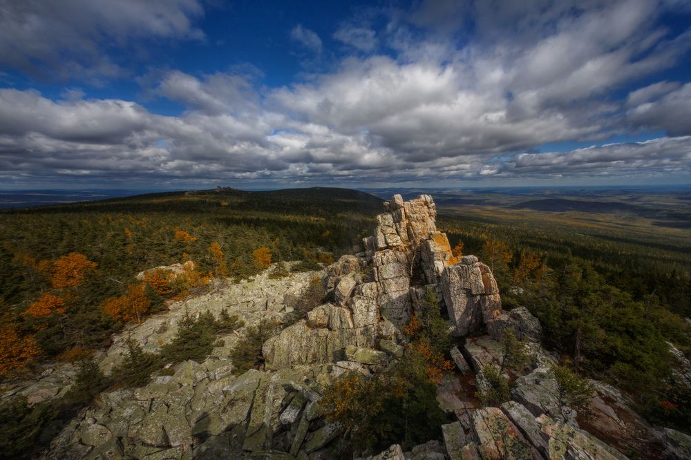 Золотой осени краски