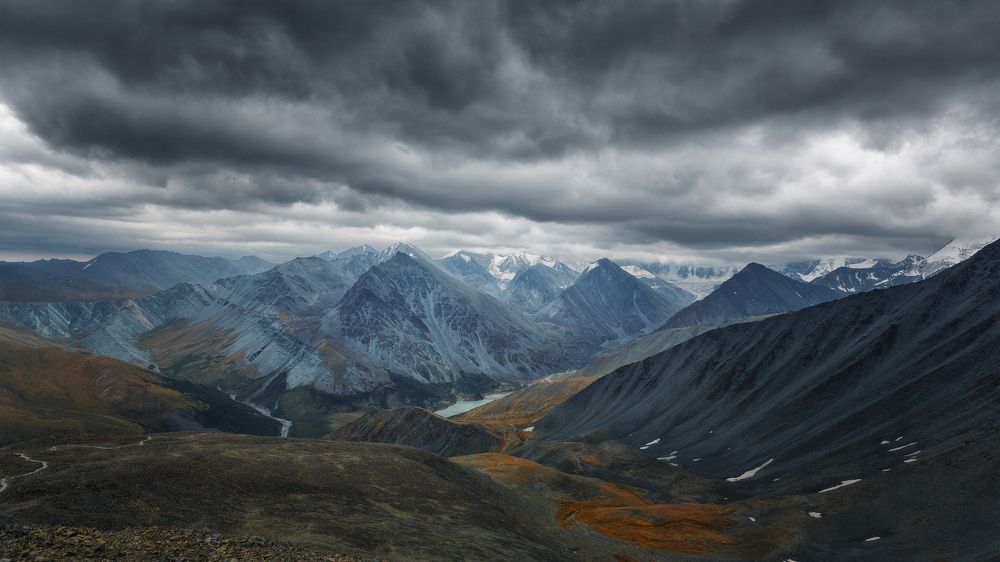 Непогода на Аккемском озере
