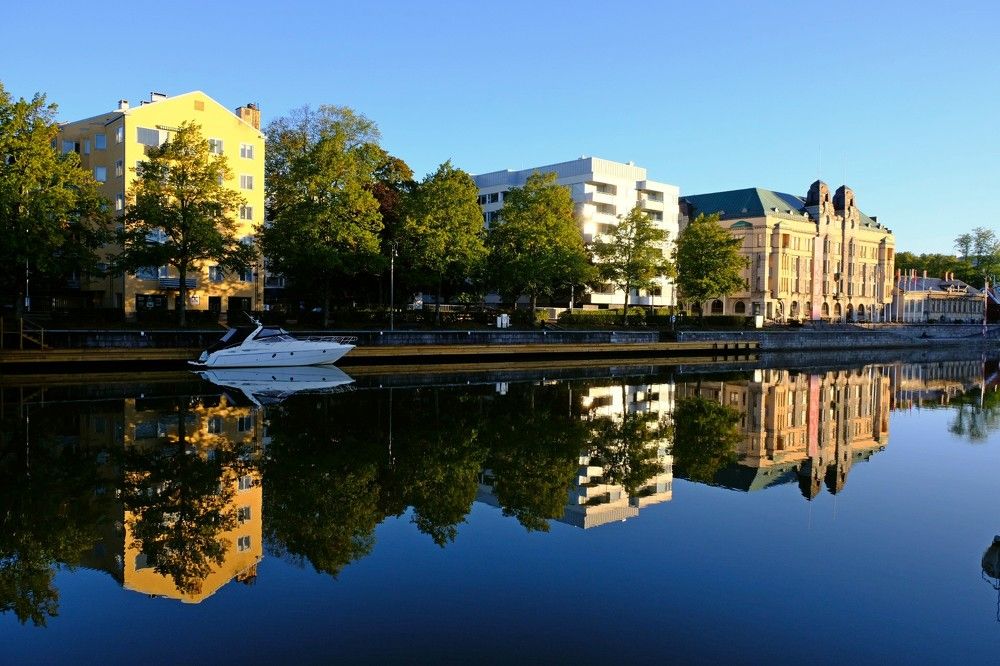 Aurajoki river Turku