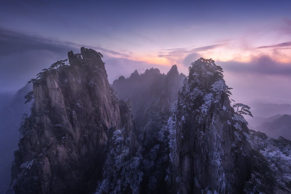 Рассвет на Хуаньшане