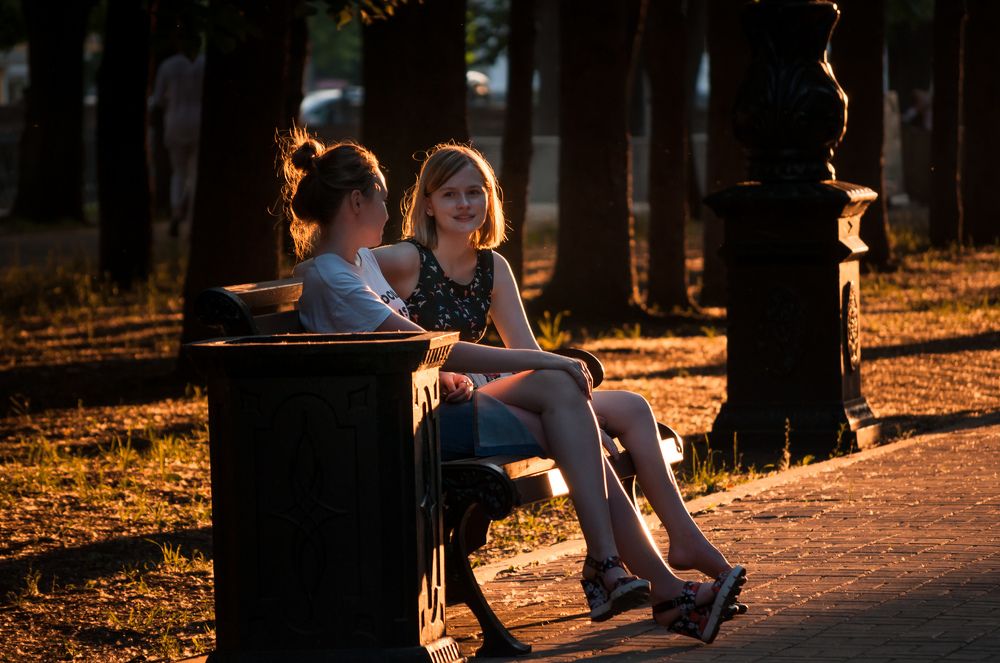 Летний вечер.