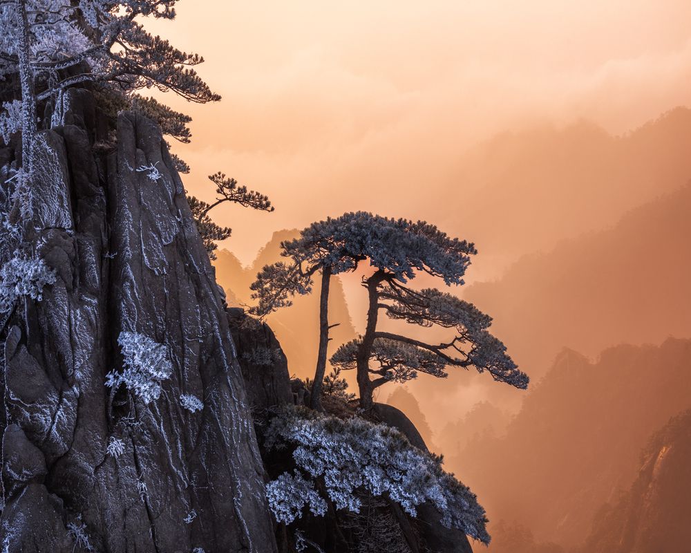 Рассвет в горах