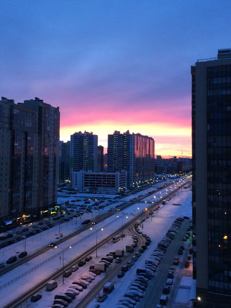 Восход в Петербурге